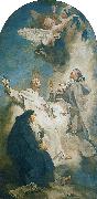 PIAZZETTA, Giovanni Battista Saints Vincenzo Ferrer, Hyacinth and Louis Bertram oil painting picture wholesale